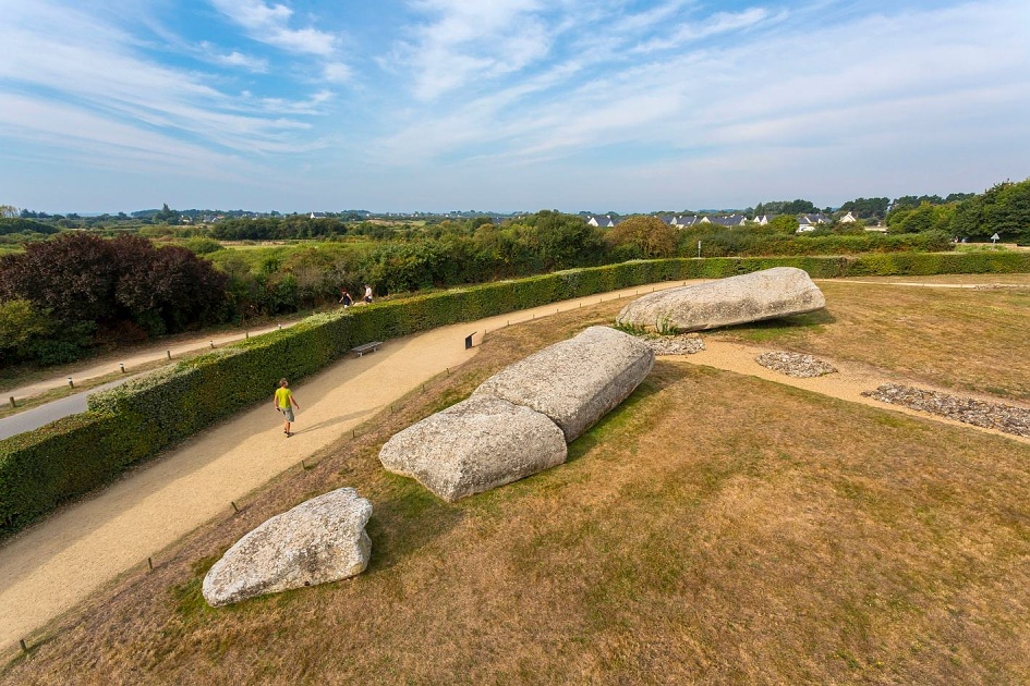 Frankreich, Bretagne, Le Grand Menhir Brisé in Locmariaquer © Fanch Galivel – Atout France